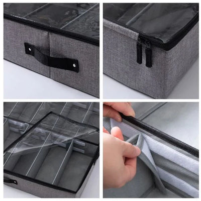 High Quality Space Saving Shoe Organizer With Hard Foam