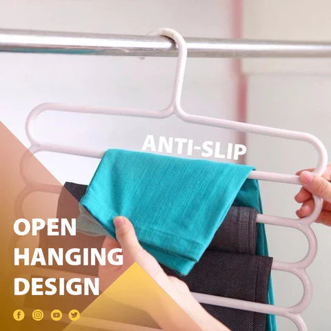 5 in 1 Multifunctional Closet Pant Hangers