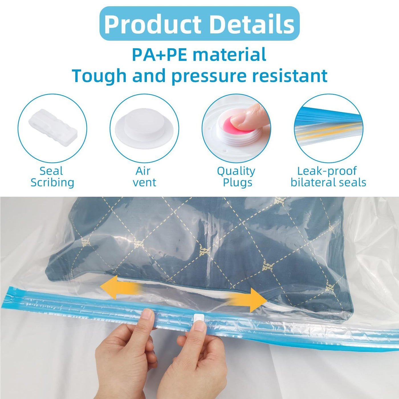 Space Saver Vacuum Storage Bag With Pump