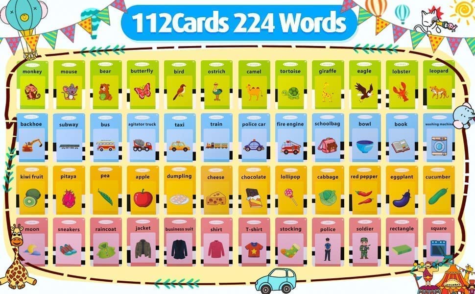 Kids Early Education Talking Flash Cards