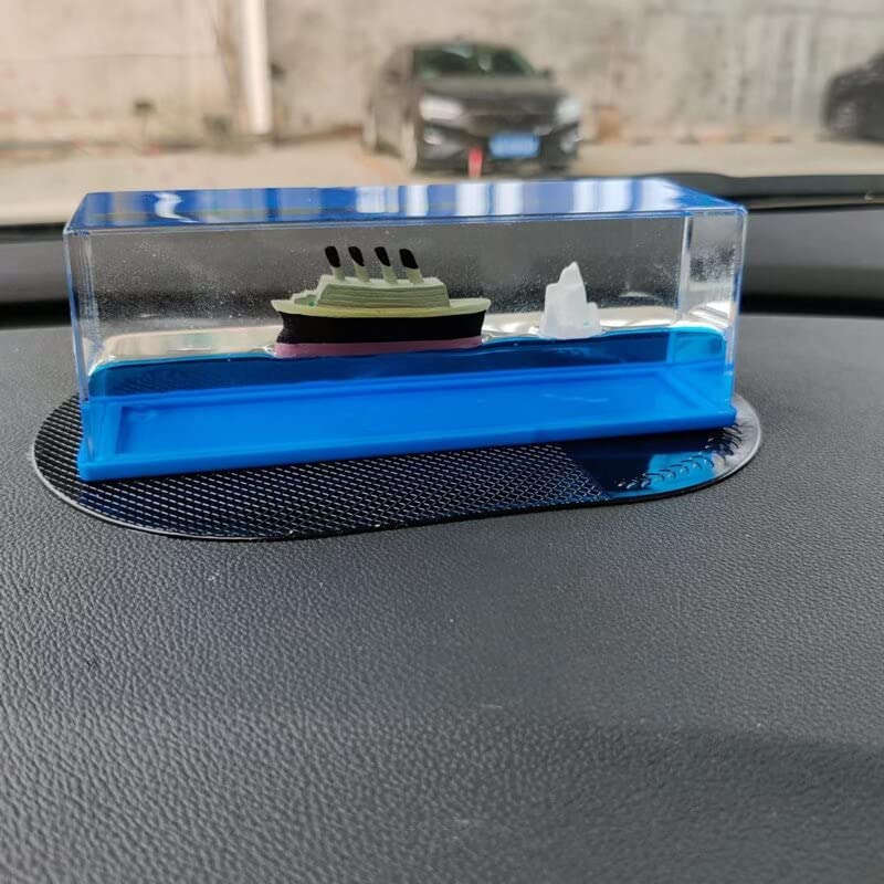 Unsinkable Titanic Cruise Ship Car Dashboard Accessory