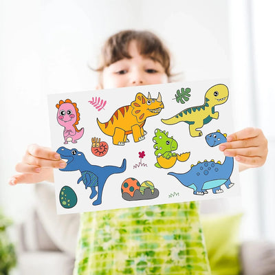 Children's Coloring Drawing Roll Sticker