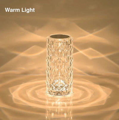 Crystal Diamond Lamp | Rechargeable