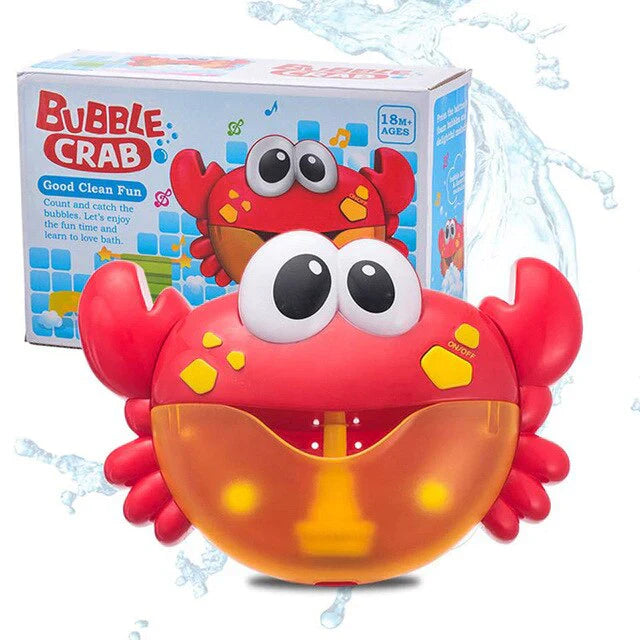 Bubble Bath Crab Toy