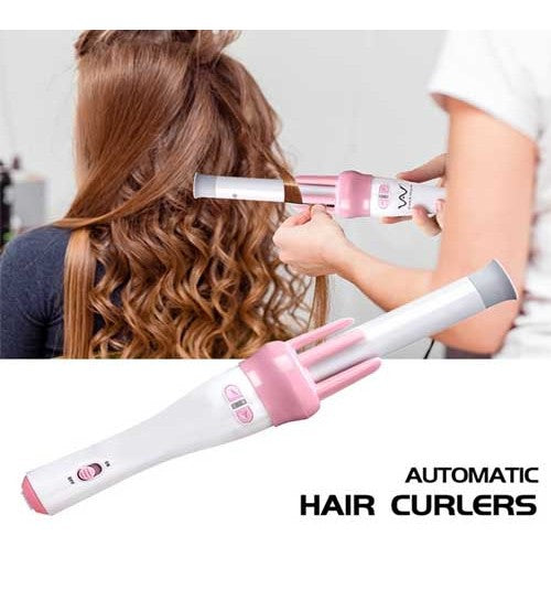 360° Rotation Automatic Hair Roller Curling Iron Stick- Hair Curler Machine