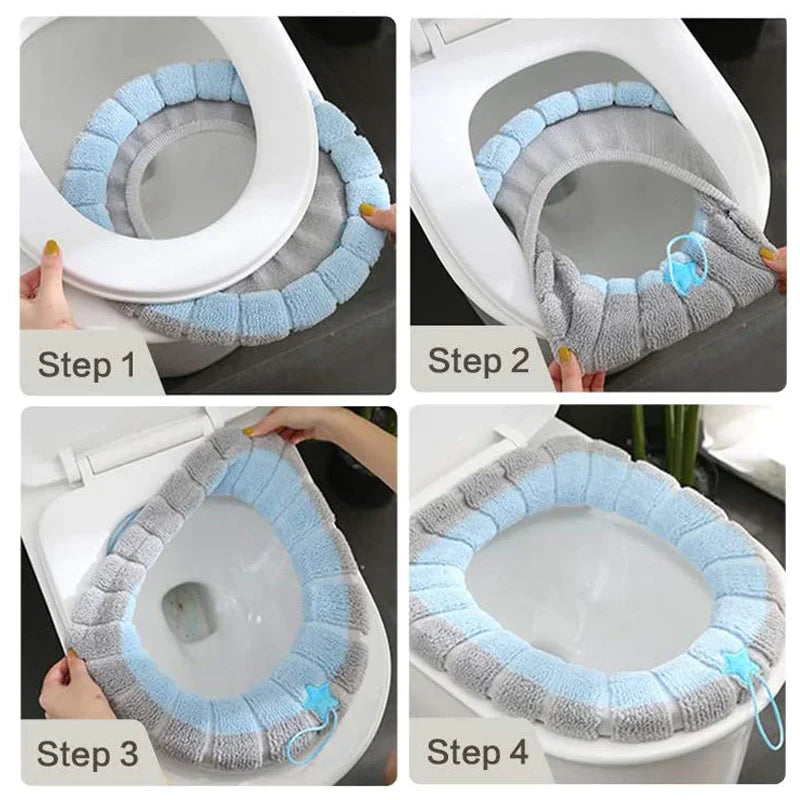 Soft Washable Toilet Seat Cover