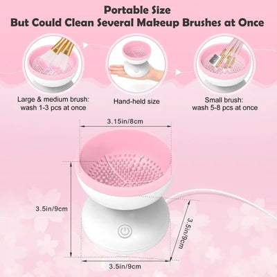 ELECTRIC MAKEUP BRUSH CLEANER MACHINE