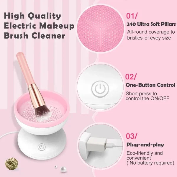 ELECTRIC MAKEUP BRUSH CLEANER MACHINE