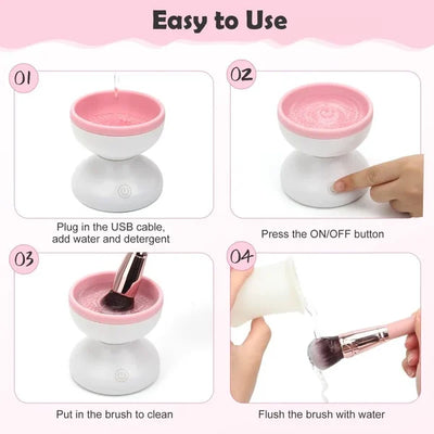 ELECTRIC MAKEUP BRUSH CLEANER MACHINE