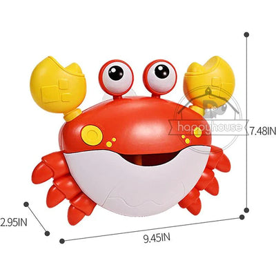 Bubble Bath Crab Toy