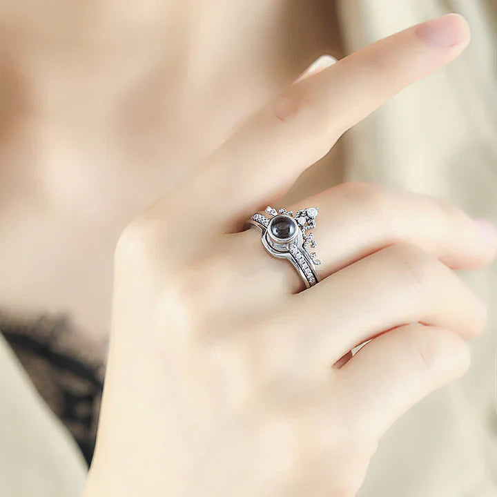 I Love You In 100 Languages Elegance Ring