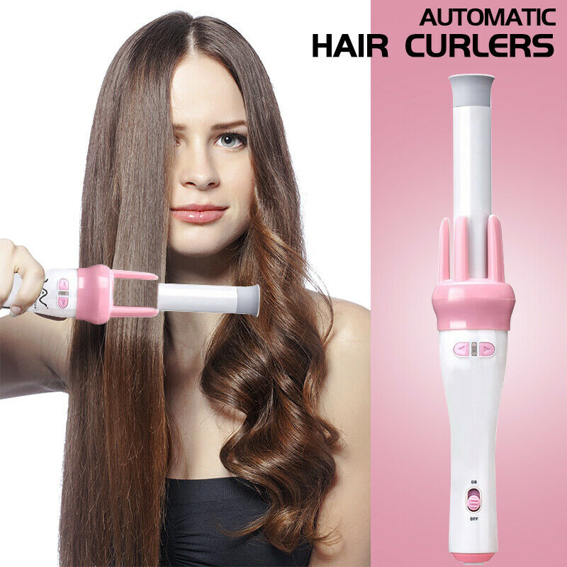 360° Rotation Automatic Hair Roller Curling Iron Stick- Hair Curler Machine