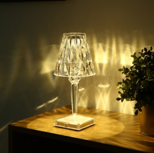 Rechargeable LED Crystal Lamp