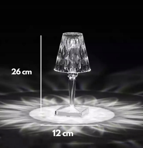 Rechargeable LED Crystal Lamp