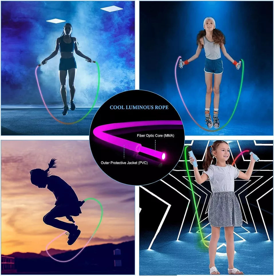 Glow in the Dark Skipping Rope Toy For Kids