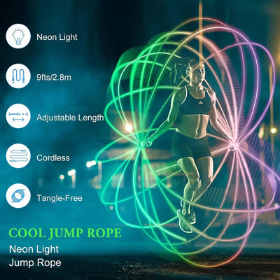 Glow in the Dark Skipping Rope Toy For Kids